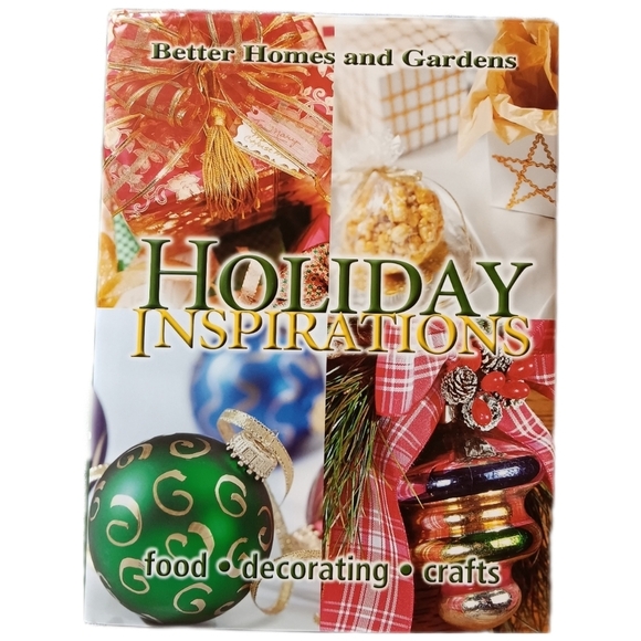 Other - Holiday Inspirations Hardcover Coffee Table Book, Christmas Decor Crafts & Food